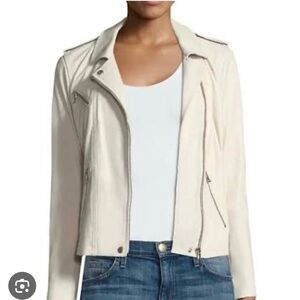 Rebecca Taylor Leather Jacket size 2 mint condition